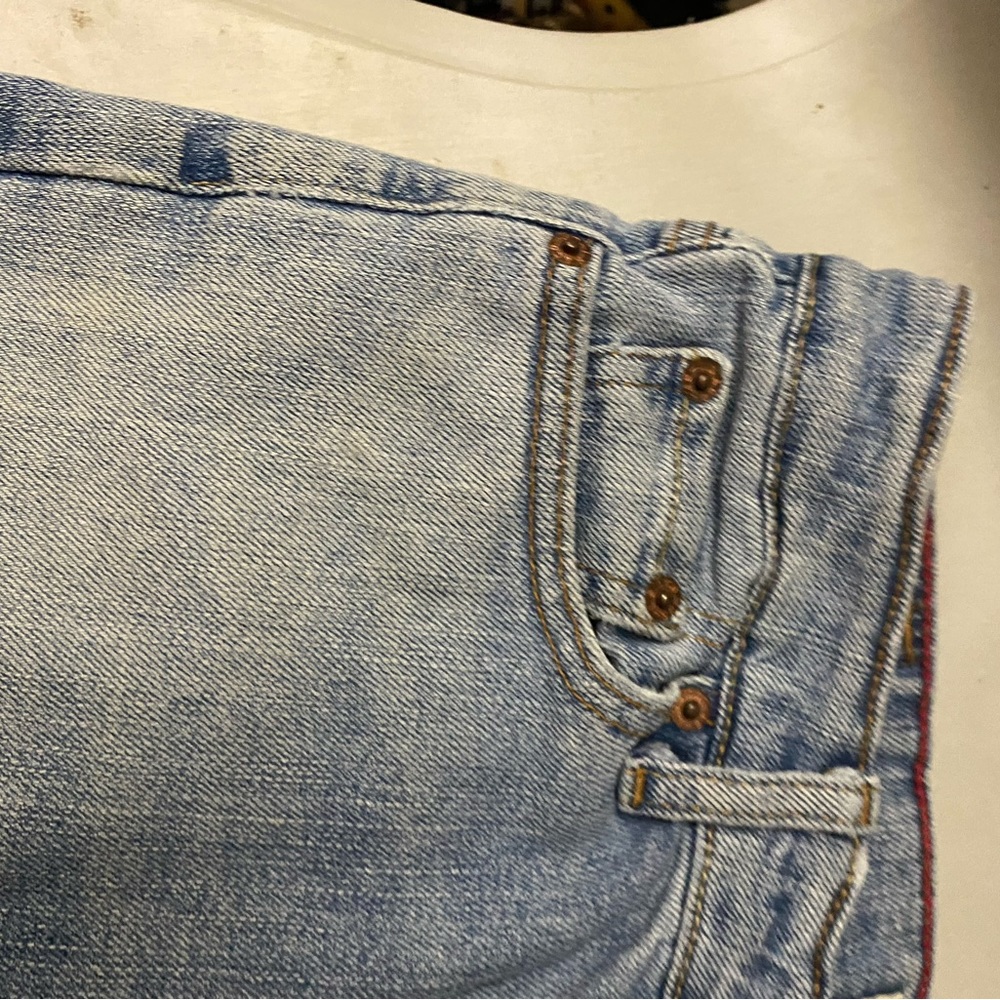 Levi’s low boot cut women shorts 545 size 6 - Picture 5 of 7